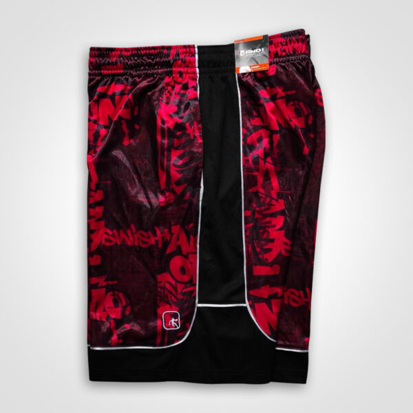 AND1 COURT GRAFFY RED
